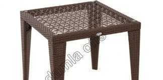 Kare rattan bahçe masaları Kare rattan bahçe masaları, kare bahçe masası, rattan bahçe masası.